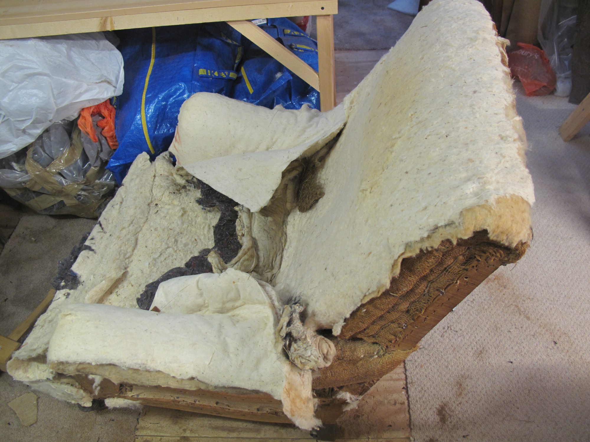 Victorian Armchair Uncovered