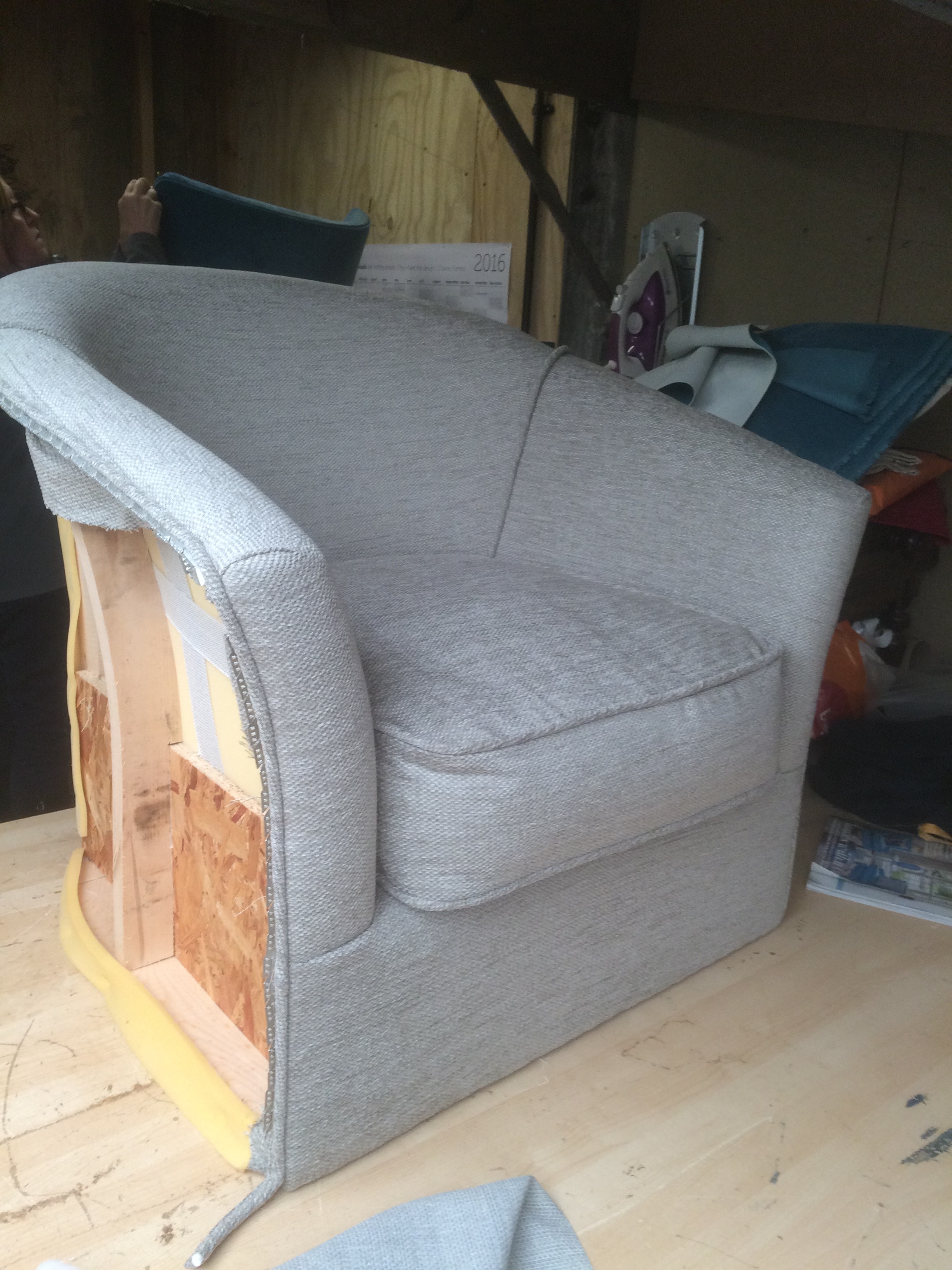 Tub Chair Box Cushion