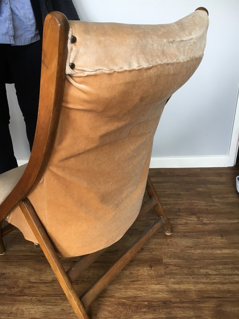 Campaign Chair Original Back